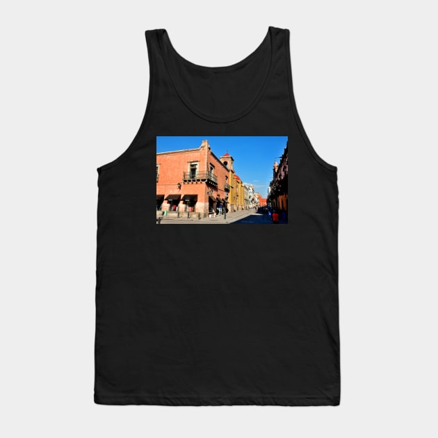 Rue de Queretaro, Mexique Tank Top by franck380